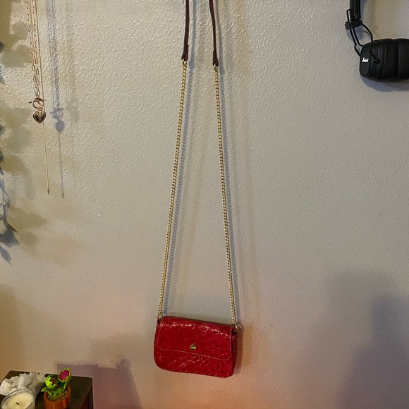 Handbags - red mini crossbody